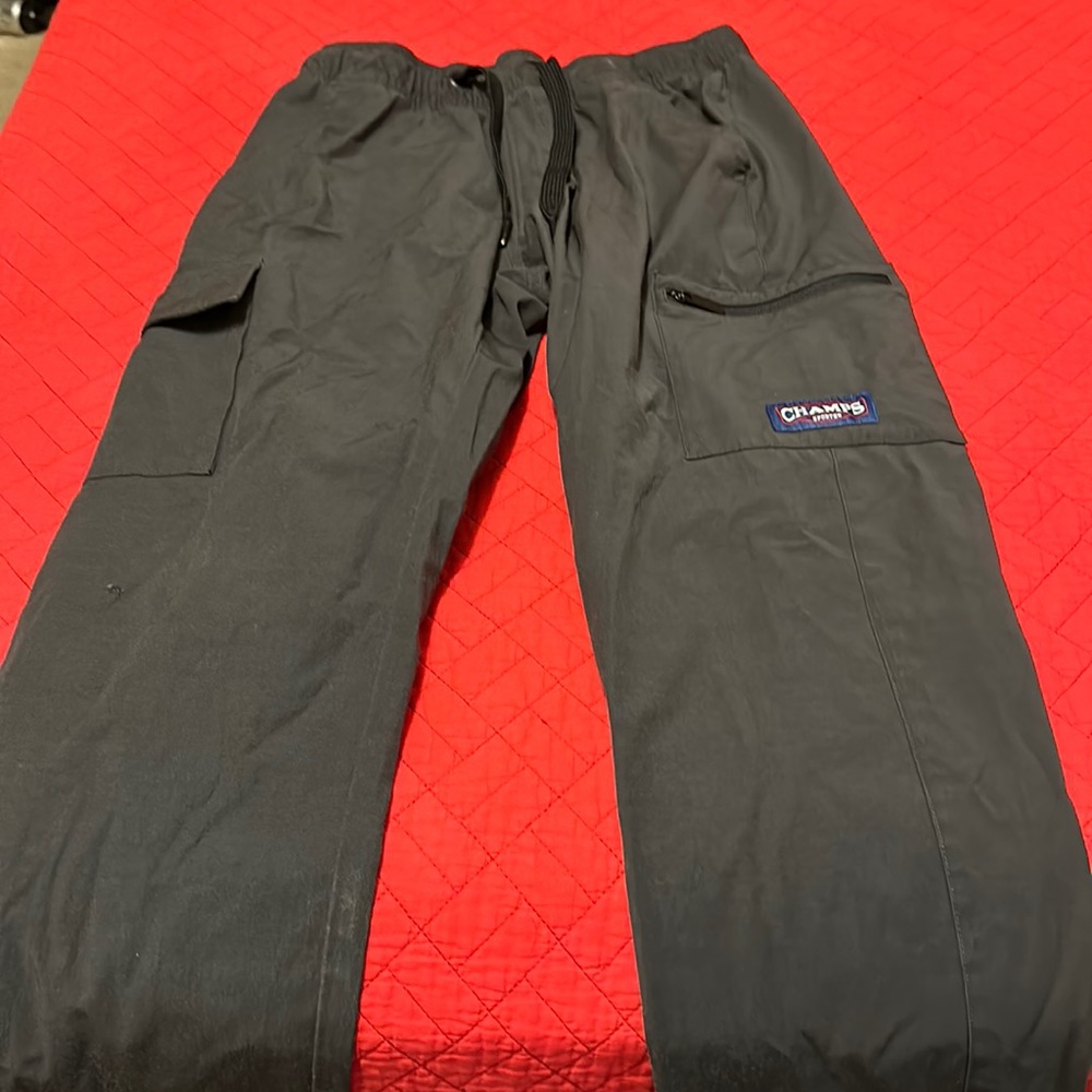 Champs Sports Gear Cargo Pants Gray Medium
